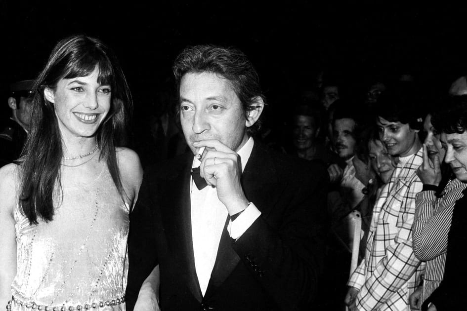 Serge Gainsbourg et Jane Birkin en 1974