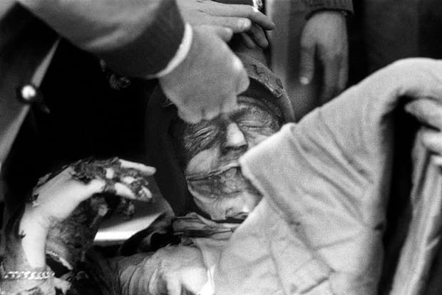 1968 : Mauro Bianchi brûlé mais sauvé