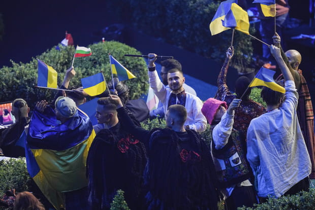 Les candidats ukrainiens célèbrent leur performance