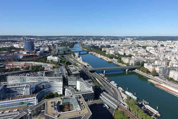 Depuis le ballon du parc André-Citroën