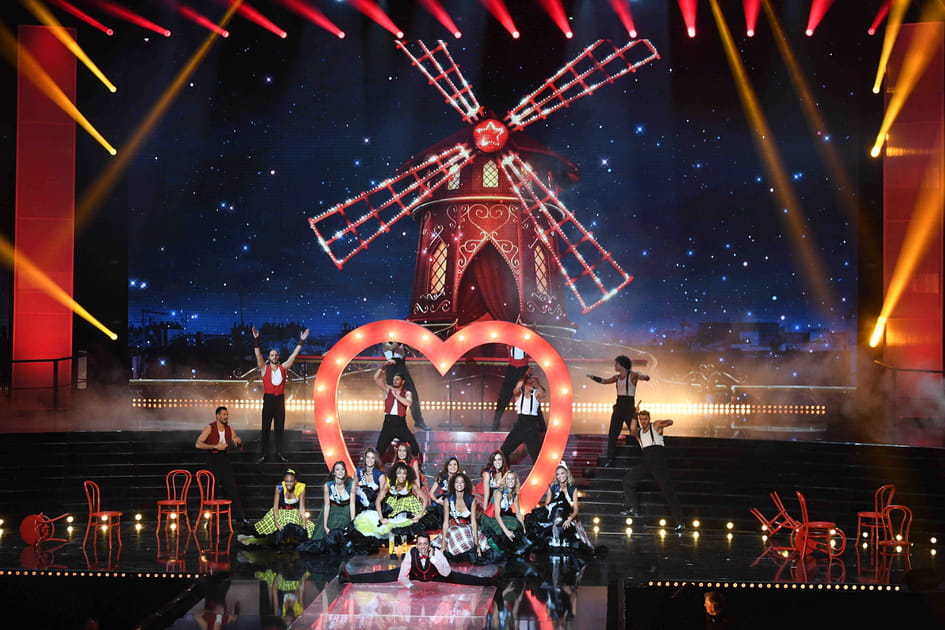 Les candidates au Moulin Rouge