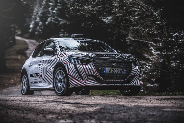 La nouvelle 208 de rallye
