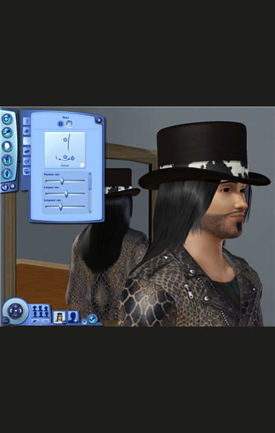 Une cr&eacute;ation de sims r&eacute;jouissante