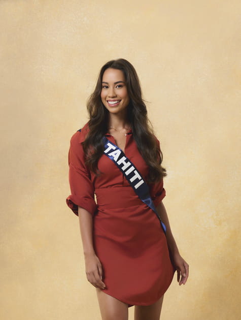Les portraits officiels des candidates &agrave; Miss France&nbsp;: Miss Tahiti