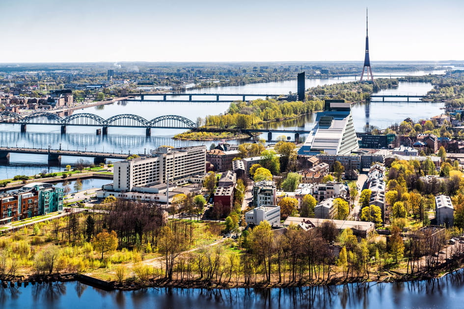 2- Riga, en Lettonie
