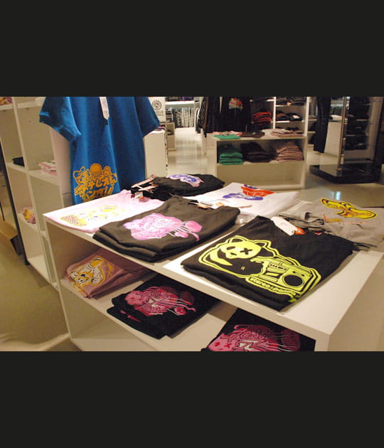 Des t-shirts en pagaille