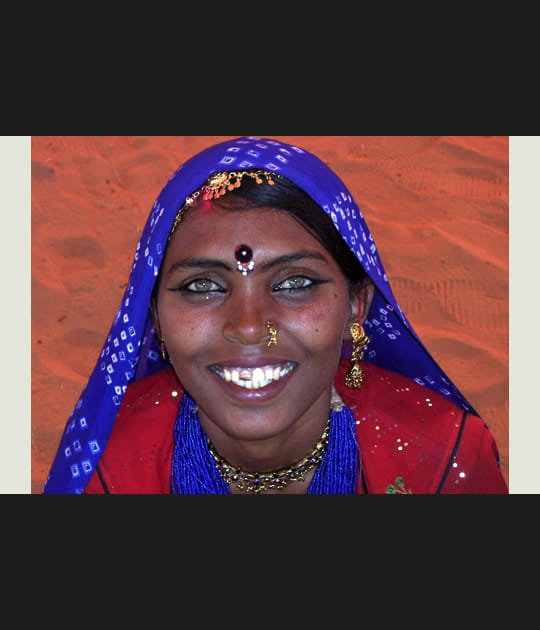 Une jeune Indienne