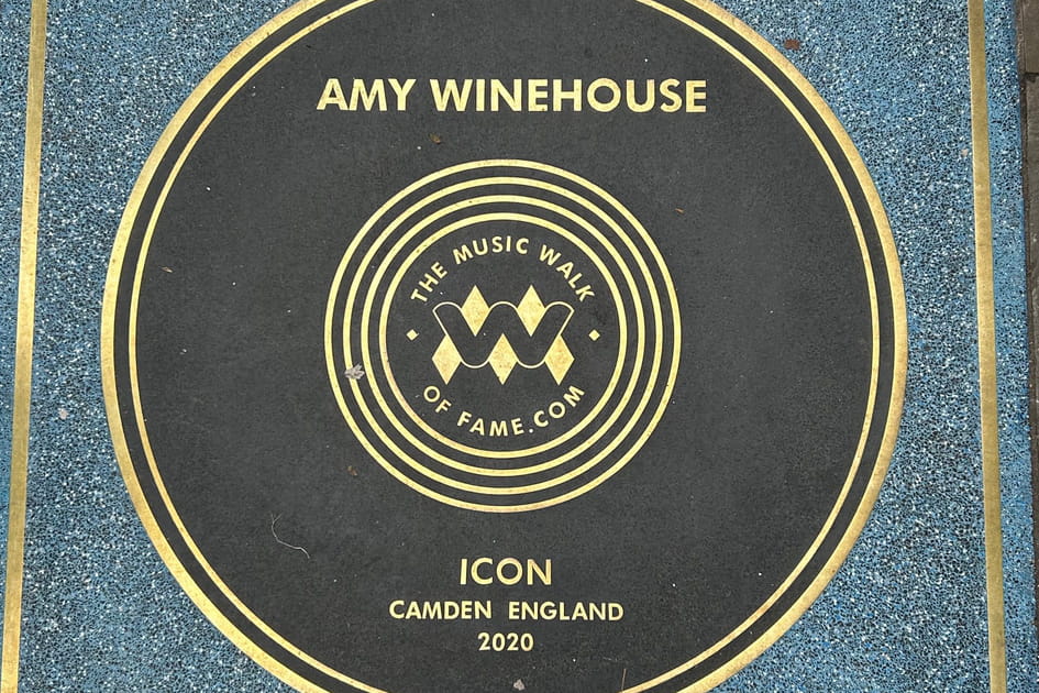 Amy Winehouse au Music Walk of Fame