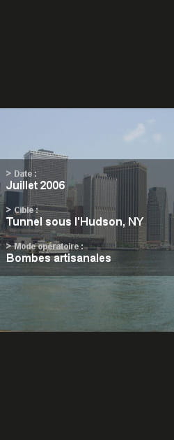 Terreur sous l'Hudson