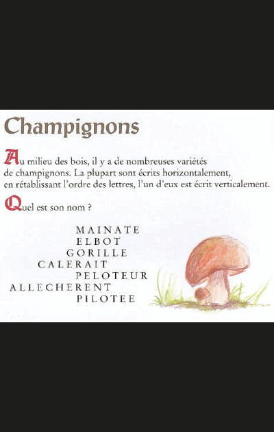 La cueillette