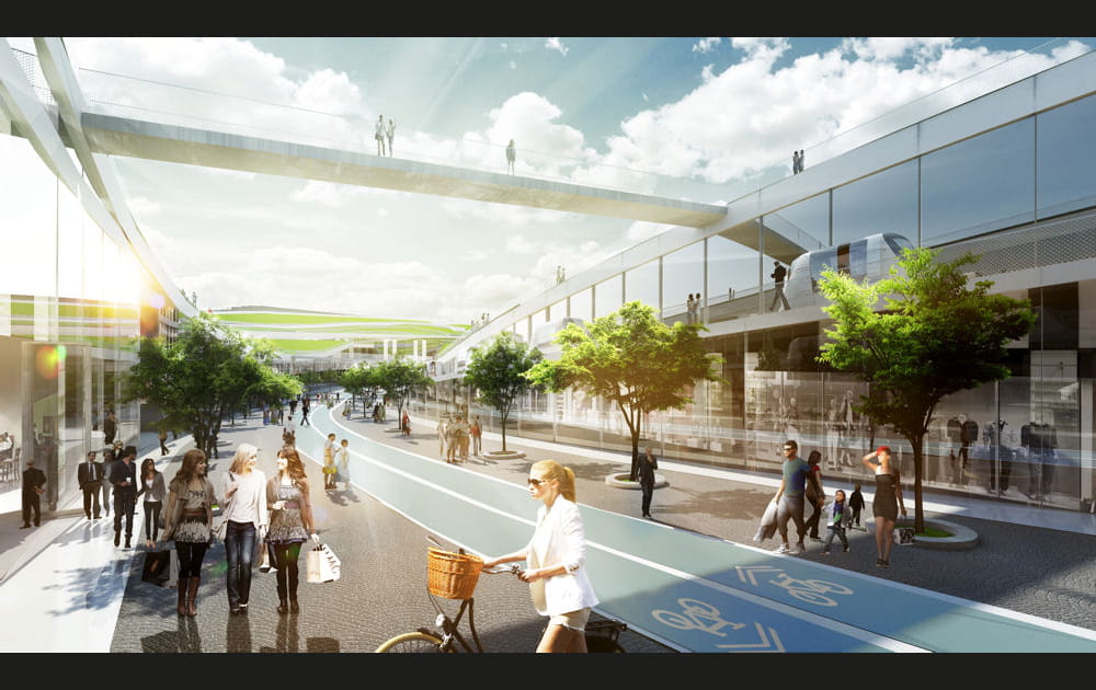 Un r&eacute;seau dense