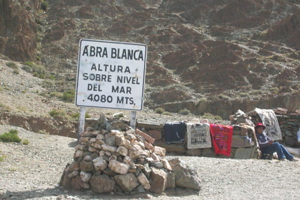 Le col Abra Blanca