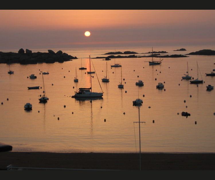 Cr&eacute;puscule d'or dans les C&ocirc;tes-d'Armor