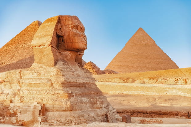 Les Pyramides de Gizeh, merveilles du monde antique