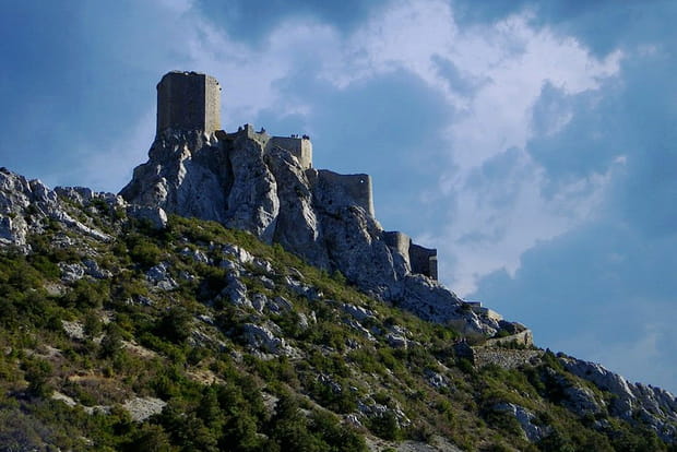 Dans les Corbières, sur la Route des Châteaux Cathares