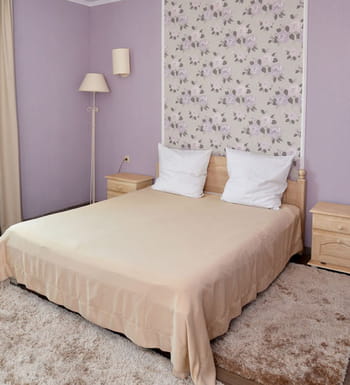 une chambre d'adulte paisible