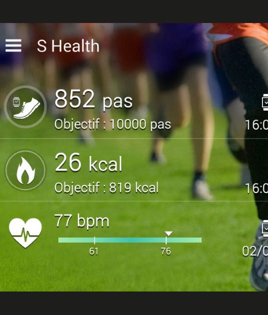 Un coach sportif au poignet