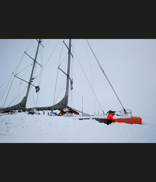 L'exp&eacute;dition Tara dans la banquise arctique
