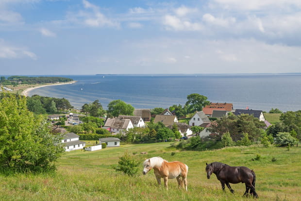 L'île de Rügen, en Allemagne