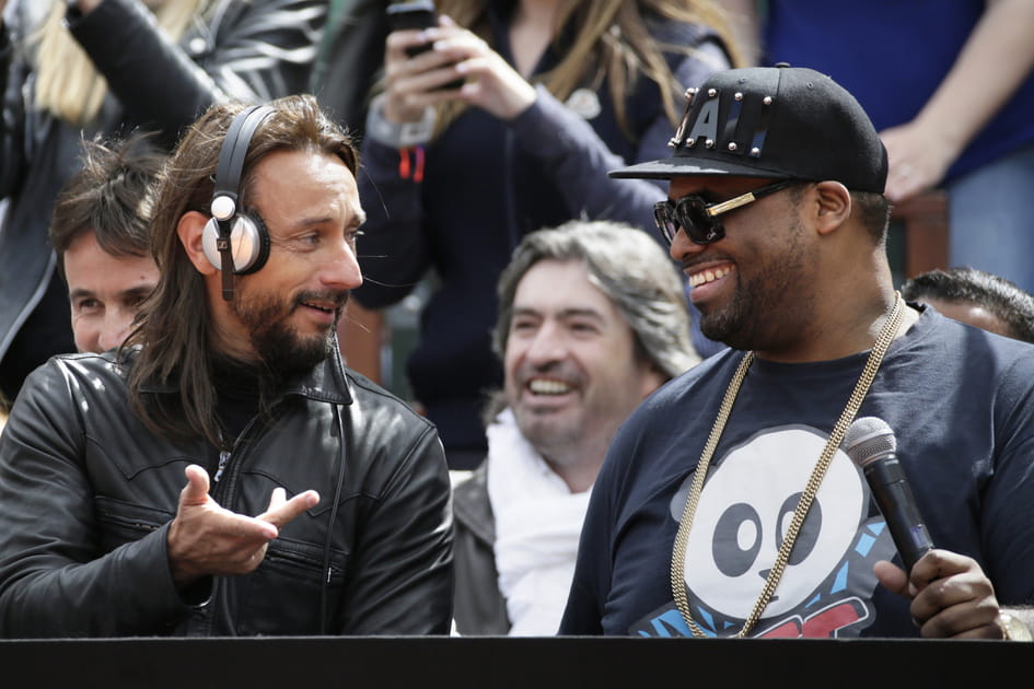 Les DJ Bob Sinclar et Big Ali