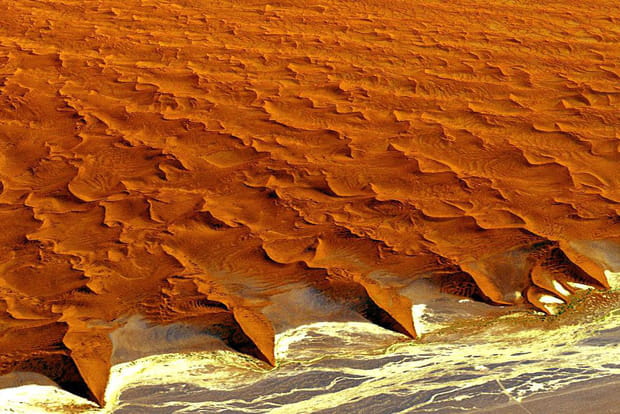 Les dunes du Namib, en Namibie
