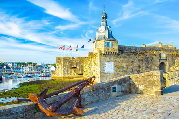 Vous aimez le château de Brest ? Vous allez adorer la Ville Close de Concarneau