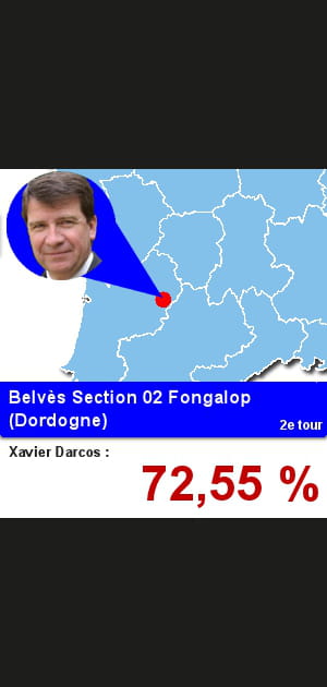 Quelle ville a le plus vot&eacute; pour... Xavier&nbsp;Darcos