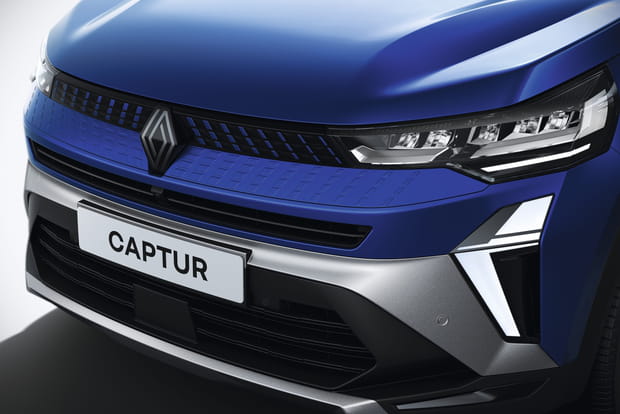 Une calandre joliment travaillée