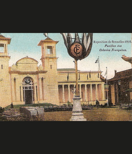 Pavillon des Colonies fran&ccedil;aises, Exposition&nbsp;universelle&nbsp;de&nbsp;Bruxelles&nbsp;de&nbsp;1910