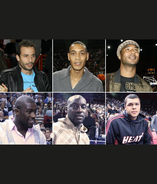 Des people plein les tribunes