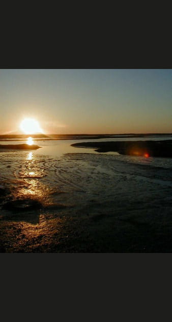La plage de Saint-Martin de Br&eacute;hal