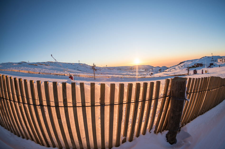 Penhas da Sa&uacute;de, dans la Serra da Estrela