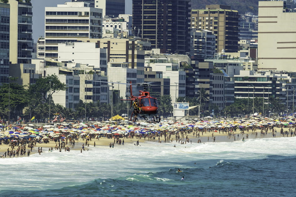 Copacabana au Br&eacute;sil