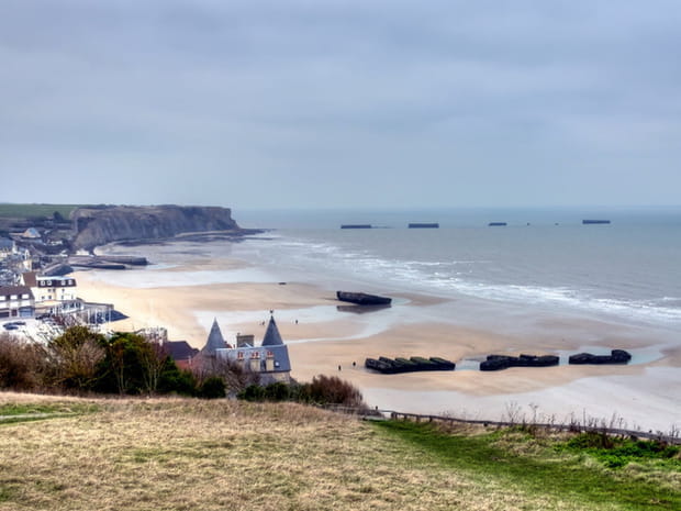 Les plages et lieux du débarquement en images, 75 ans après
