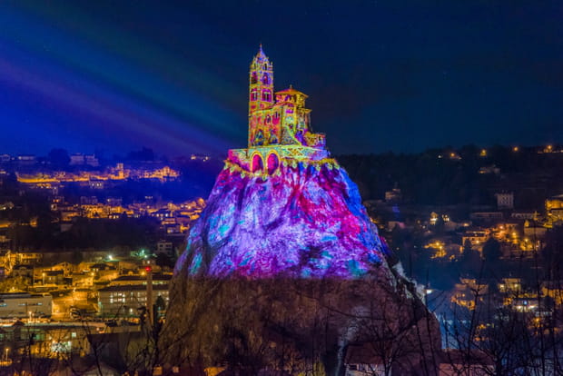 Puy de lumières au Puy-en-Velay