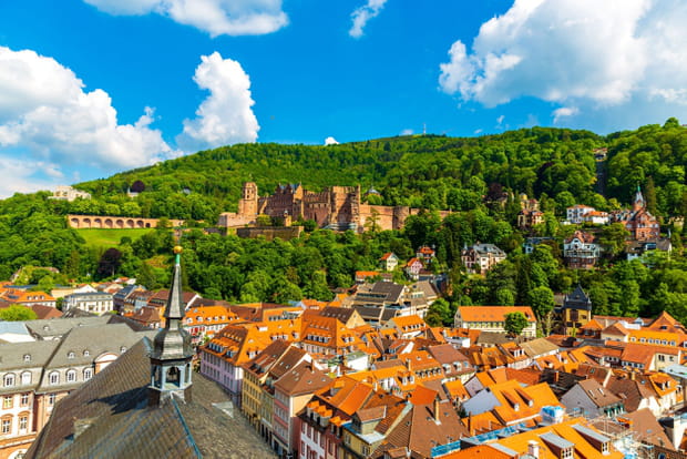 La route romantique, en Allemagne