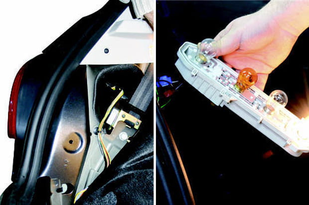 Remplacer une ampoule arrière