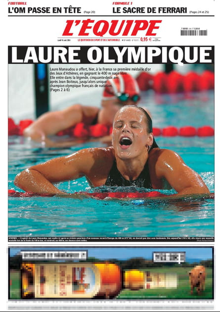 Manaudou aux JO de 2004 : &quot;Laure olympique&quot;