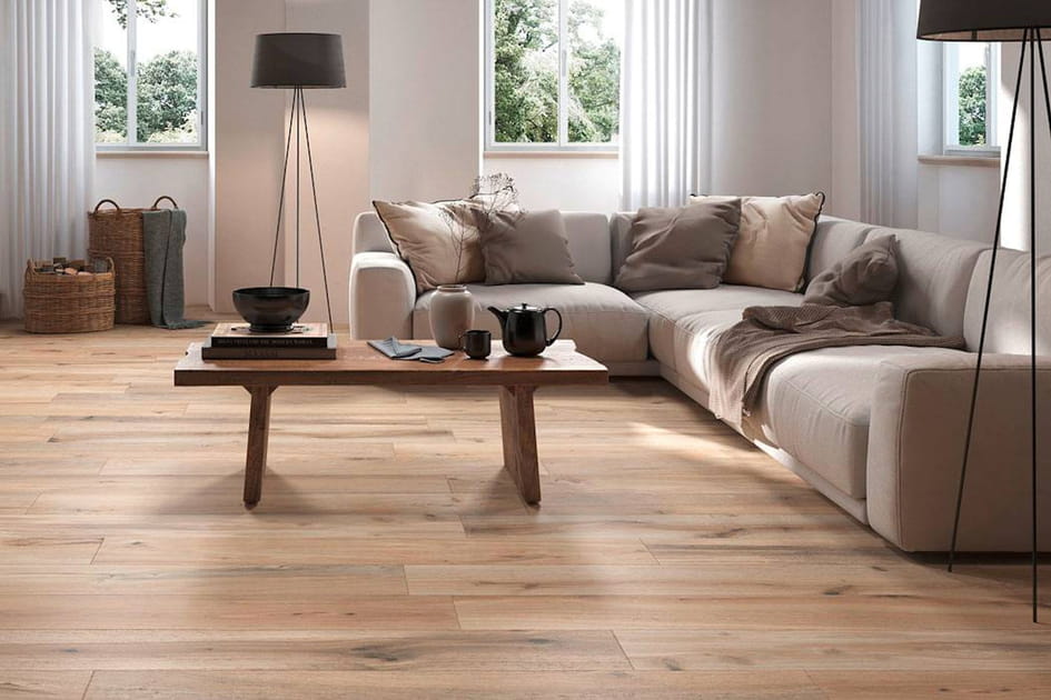 Le parquet en bois brut, toujours une bonne id&eacute;e