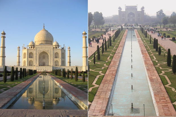 Vues sur le bassin central