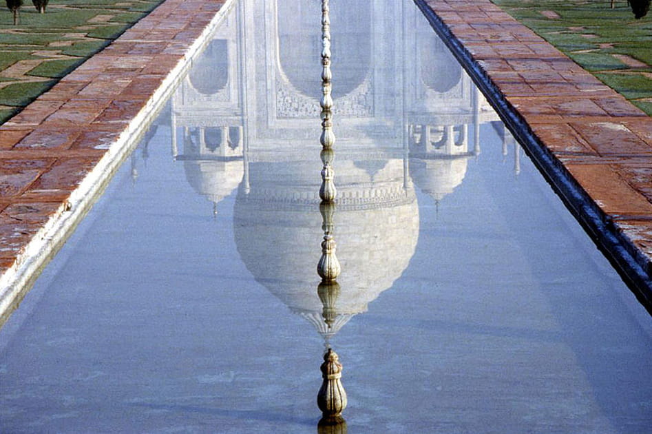 Toute la majest&eacute; du Taj Mahal