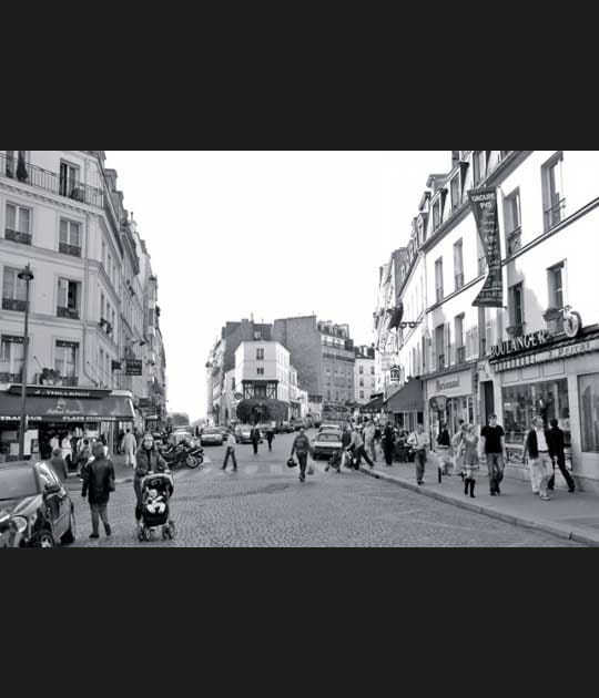La rue Lepic