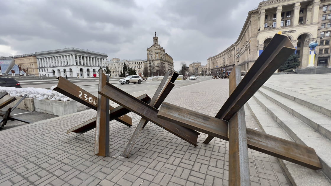 Kiev se barricade