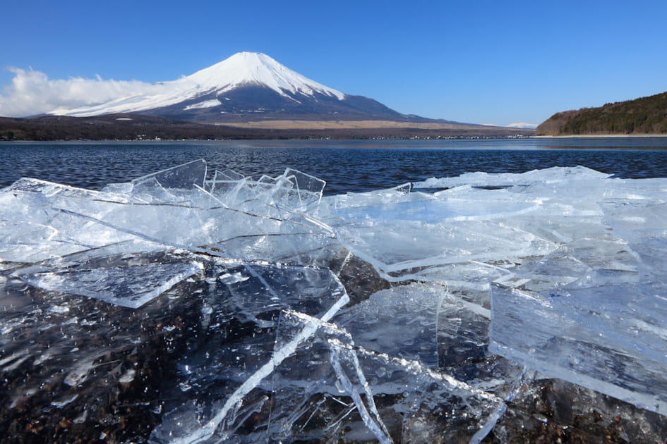 Au pied du Mont-Fuji