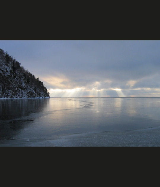 Sur le lac