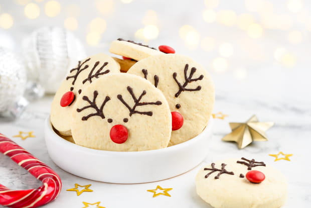La recette des biscuits cerf de Noël, en 15 minutes de préparation