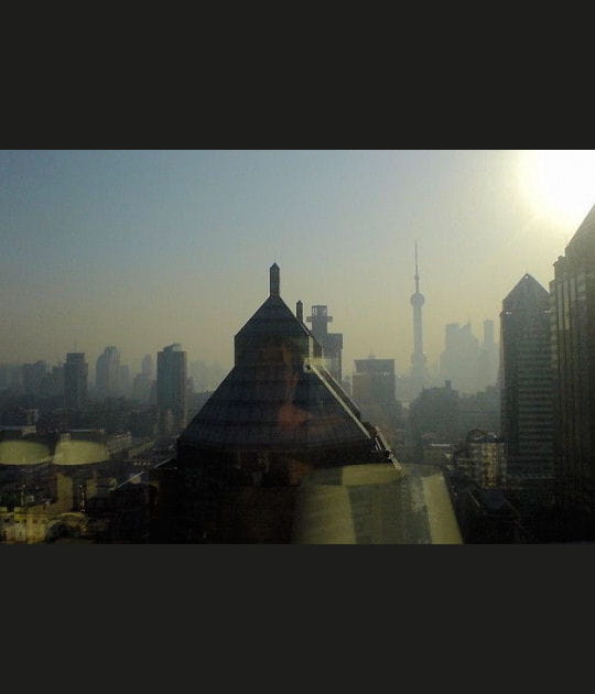 Les toits de Shangha&iuml;