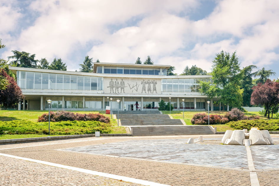 Le mus&eacute;e d'histoire de la Yougoslavie