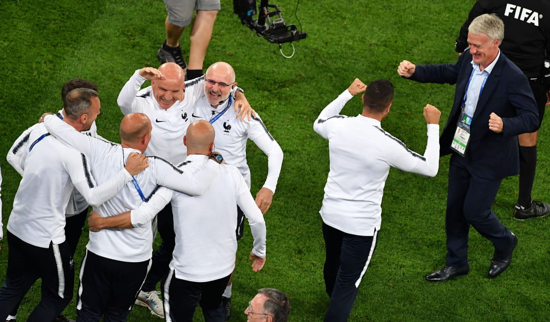 Le staff des Bleus