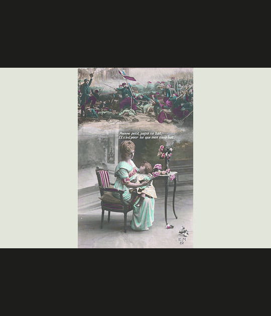 Pauvre petit, papa se bat